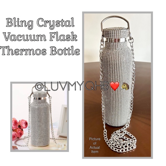 Other - Bling Crystal Vacuum Flask Bottle
